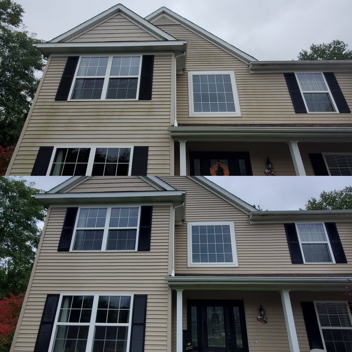EandSPowerWash's tweet image. House washing in Brighton, Michigan #BeforeandAfter #ShareThisPage #HouseWash #HouseWashing #SoftWash #SoftWashing #HouseSoftWash #PowerWashing  #PressureWashing #HouseSoftWash #HouseSoftWashing #ExteriorHouseWash #ExteriorHouseWashing #ExteriorCleaning #ExteriorHousecleaning