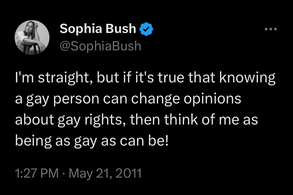 we love a queer journey.