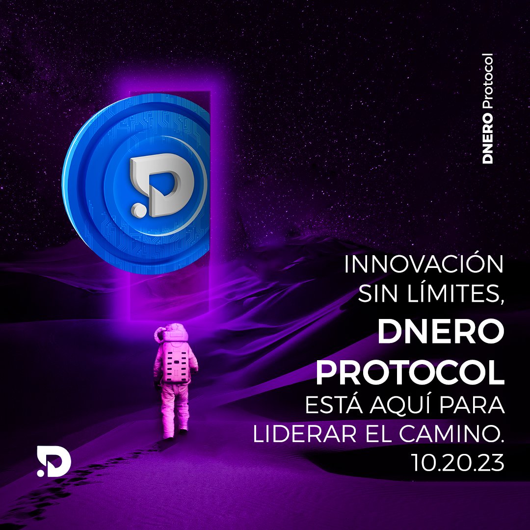 dneroprotocolES's tweet photo. Se parte del futuro con DNERO Protocol 🚀
¡Disponible este viernes 20 de Octubre!

Be part of the future with DNERO Protocol🚀
!Available this Friday, October 20th!

#dneroprotocol #dnerocoin #web3 #blockchain #developers https://t.co/h1ddv7YluQ