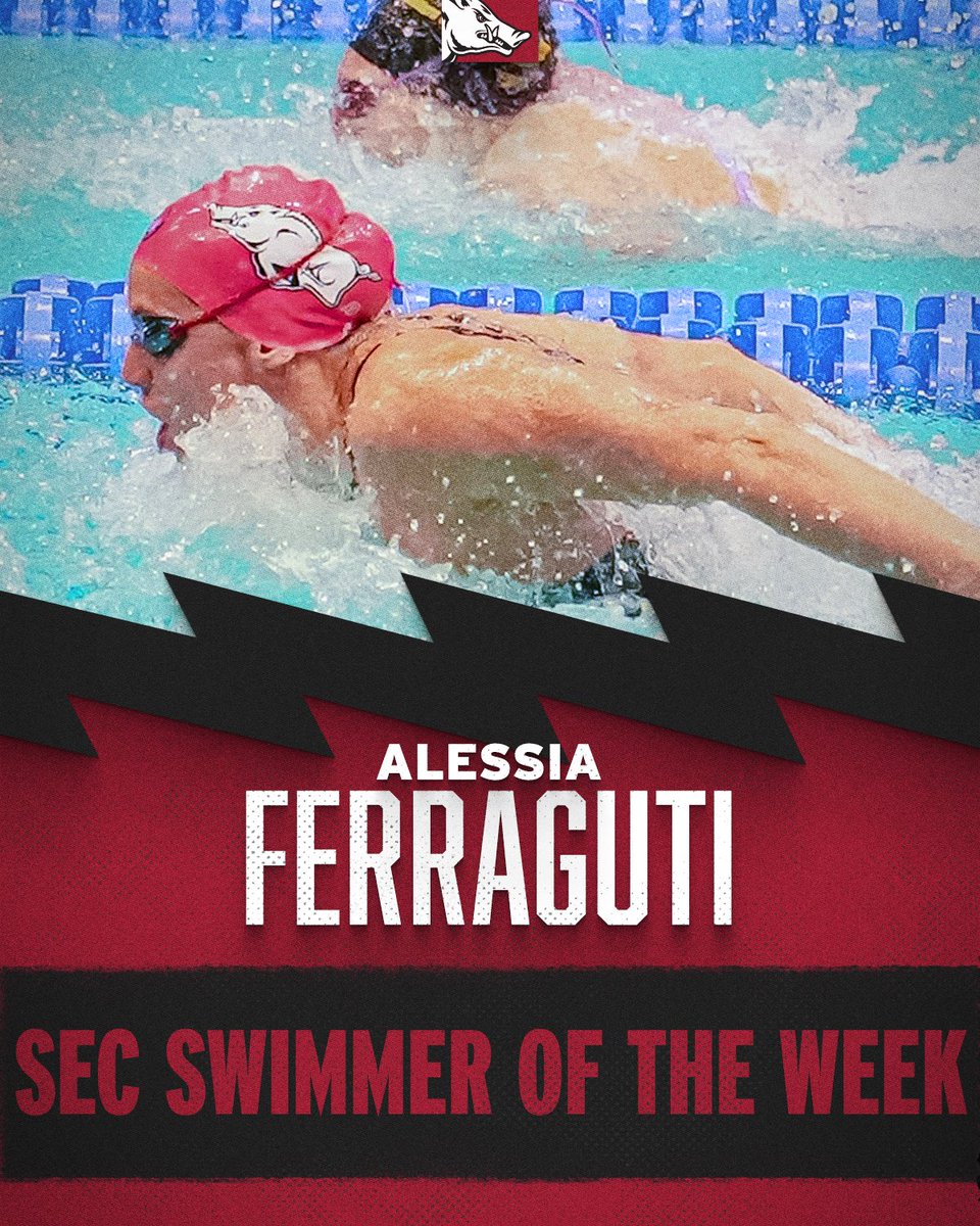 RazorbackSD's tweet photo. Alessia. Ferraguti. That’s it. That’s the tweet. https://t.co/2lZNIOMSuJ