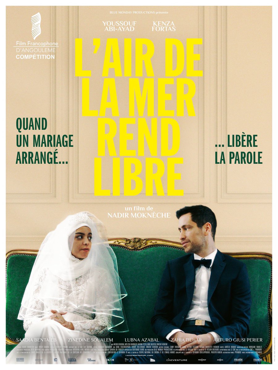 Film 260 : #LAirDeLaMerRendLibre : ★★★☆☆
Très joli film racontant le mariage arrangé de Saïd qui cache son homosexualité à sa famille. Bouleversant et drôle à la fois.