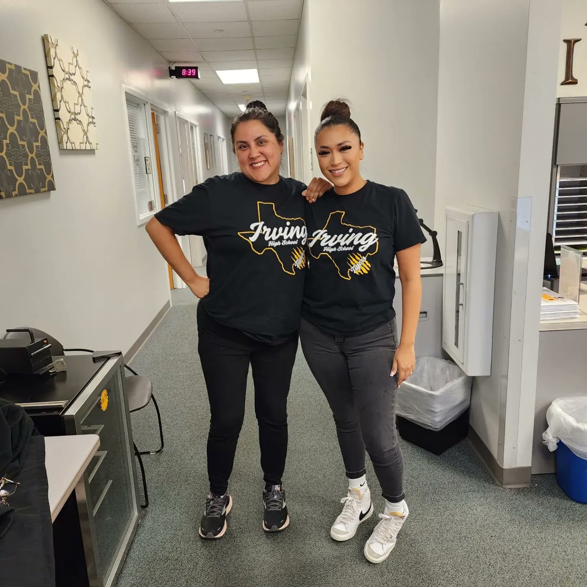 <a href="/IrvingHigh/">Irving High School</a> it is DAY 2 for  HOCO Theme Days
 Stunt Double Day (Dress Like Your Twin) 
*I decided to find a twin with a university whose mascot is a tiger just like ours. Let's go <a href="/LSU/">LSU</a>
and <a href="/TexasSouthern/">Texas Southern University</a>
#LetsHunt
#ANightInHollywood
#HOCO2023
#ItsAGreatDayToBeATiger