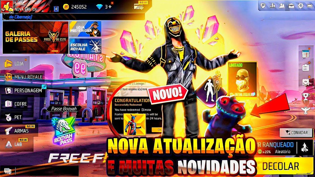 Servidor Avançado Free Fire: Download APK 66.34.0 Advance FF (link