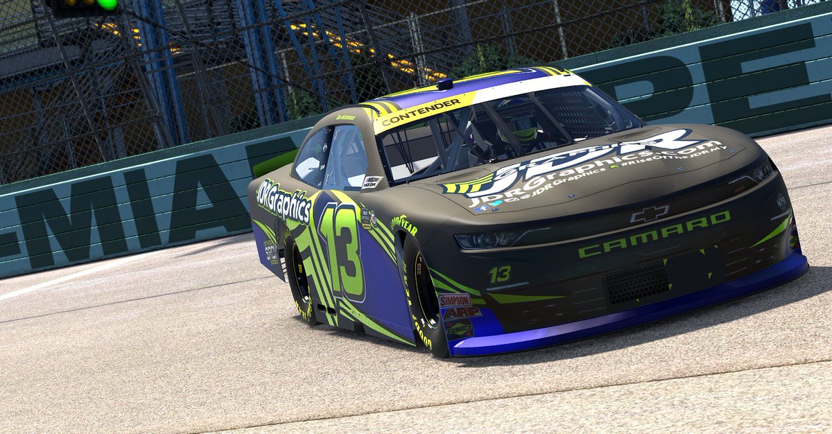 Race 2 at Homestead tonight!

Time to rebound🚀

📸: <a href="/JDRGraphics/">JDR Graphics</a> 

#eNASCAR // #iRacing