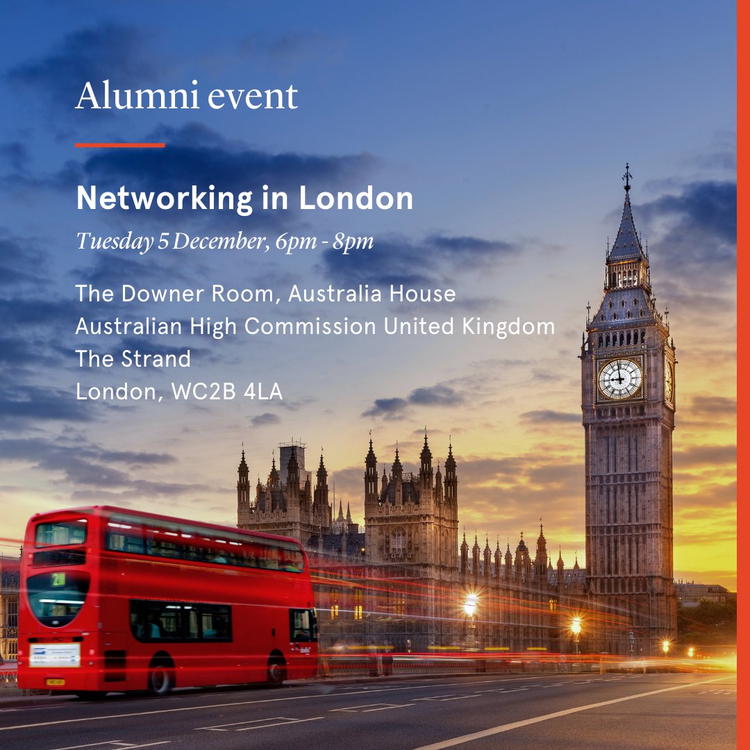 Join us for a drink and an opportunity to reconnect with fellow alumni, hear about recent developments with the Business School's Strategy 2023-2027, and meet our new Dean, Professor Leisa Sargent. RSVP by Wednesday, 1 November: ow.ly/SOmz50PWWTp