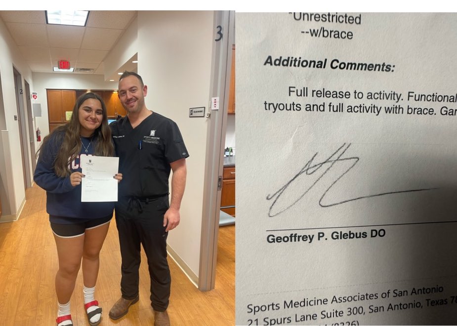 addison_L_garza's tweet photo. 577 days later…I’m back.
Thank you to not only my support system, my coaches, trainers, surgeon, and the Lord himself. Psalm 37:24
#2aclsurgeries #ACLreconstriction #MCLsurgery #menicussurgery https://t.co/PEd4XPpYcF