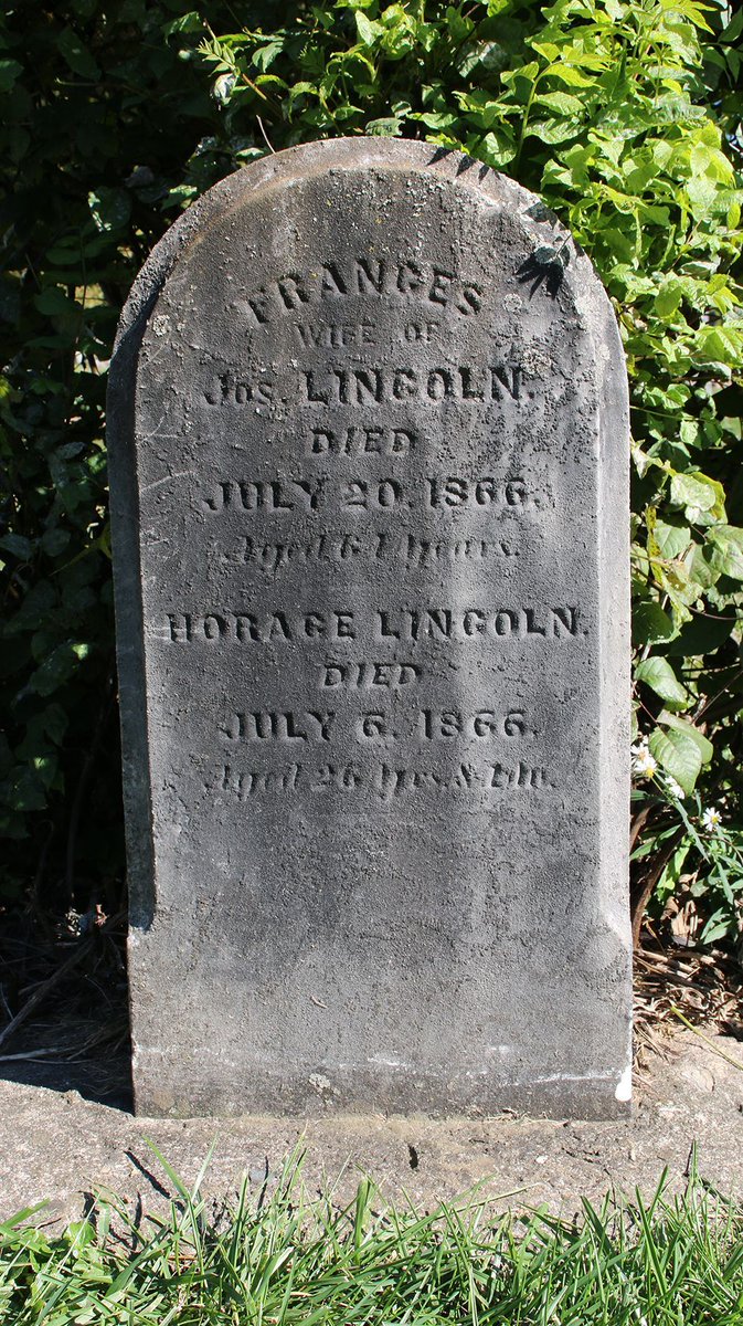 In the closing months of the Civil War, 24-year-old Horace Lincoln enlisted in the 5th US Colored Heavy Artillery. The unit was stationed in Vicksburg, MS, a key hub for prisoner exchanges. Lincoln guarded a military prison. He’s buried at Otterbein Cemetery. #TombstoneTuesday