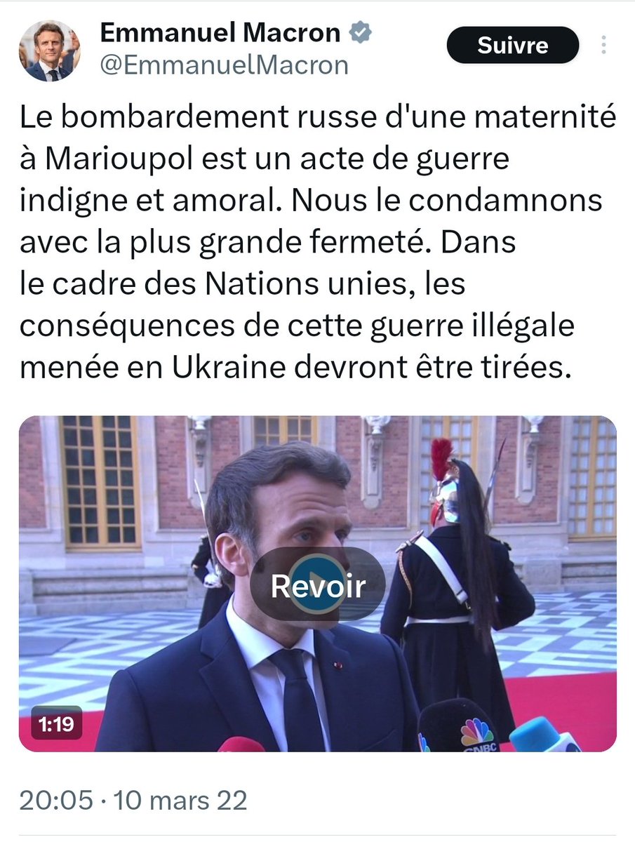 @EmmanuelMacron Le choix des mots