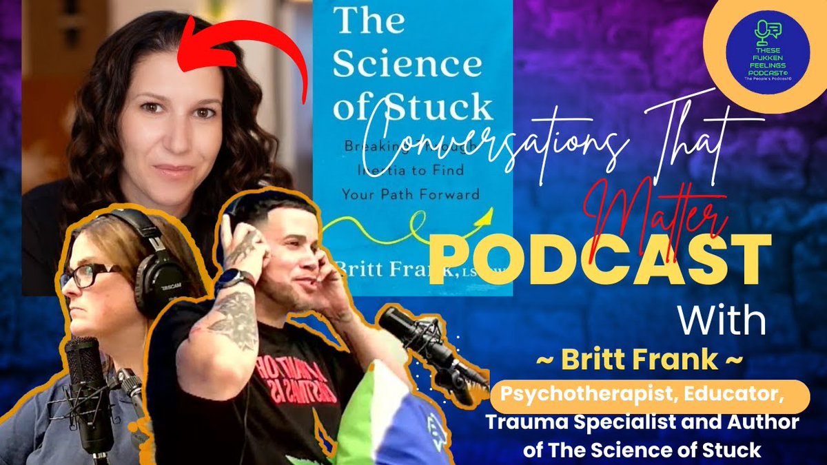 🎙️ Episode 121 - 'Navigating The Maze: The Science of Feeling Stuck' with Britt Frank - youtube.com/watch?v=r3-GKU…

🔥💪 #MicahAndRebeccaTalks #NavigatingEmotions #ScienceOfStuck #UnstuckYourself #NeuroscienceAndHealing #TraumaAndGrowth #MentalWellnessJourney #BreakTheCycle…