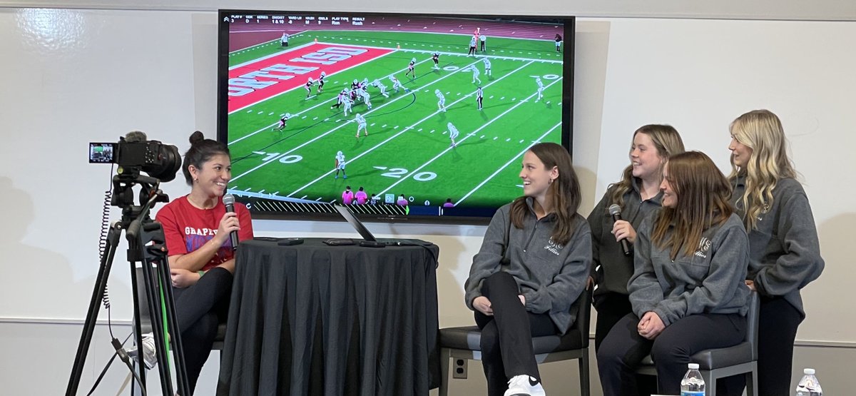 Thank you to Texas Gun Experience for hosting the Coach DeBesse Show! We were honored to have members of the award winning fabulous @Ghsfillies join us! Congratulations to all of the @GHSMustangFB #Team104 DNA Players of the Week! #Mudita 
#RahrahrahMustangsFight