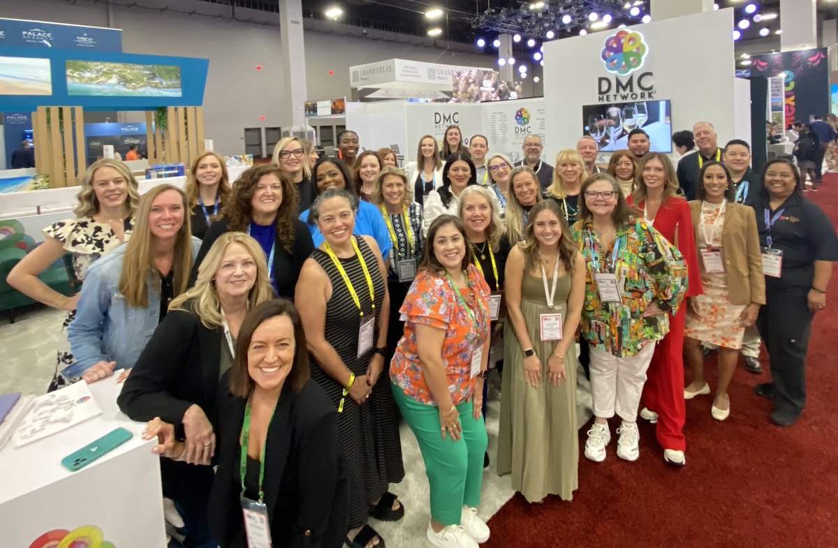 What a team! The DMC Network is having a fantastic first day at #IMEX23. We still a few appointments open too, if you'd like to meet onstand with any of our partners: imexamerica.com/newfront/exhib…