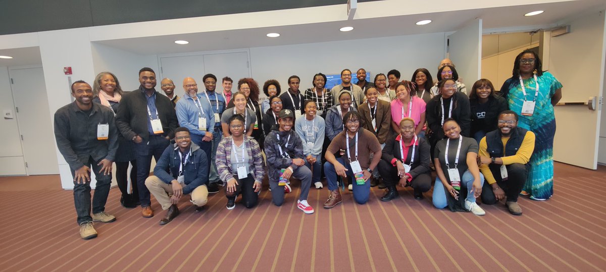 Did you come to the Black geoscientist meetup at #GSA2023? If you did, please add your name and email address to this Google doc: docs.google.com/spreadsheets/d… @geosociety @BlkinGeoscience