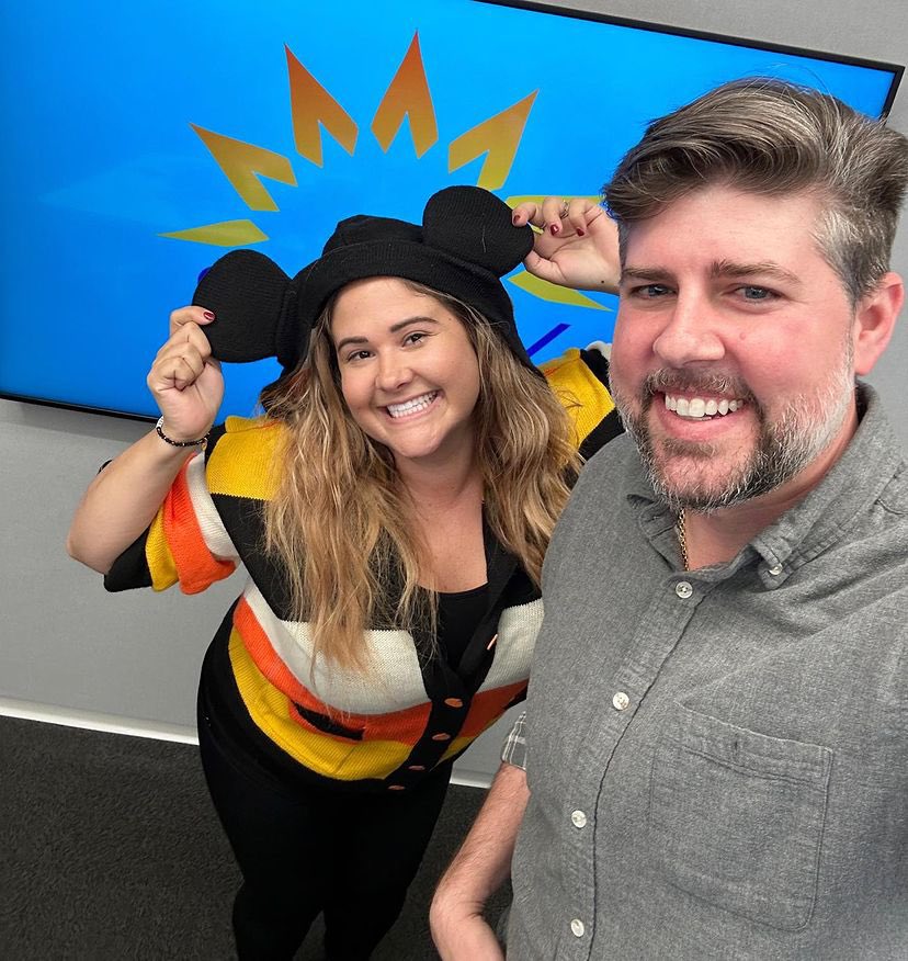 Waking #Vegas up each weekday and having fun doing it! Day two 2️⃣ of #SunnyMornings with @JoVegasRadio & @LifeOfStrife! ☀️

We are back tomorrow morning with more @BeachesResorts keywords for you at 6:40a & 8:40a - don’t miss it! #JoannaAndSean #LasVegas