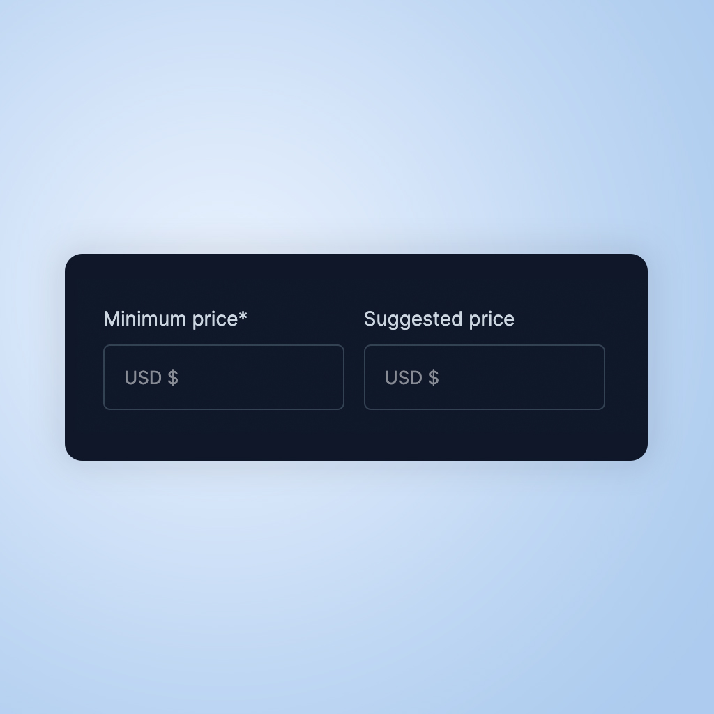 wearehivers's tweet photo. There are 4 price types in Hive99:

✅ Free: Products are free with email collection.
✅ Regular Price: Standard price with sale option.
✅ Pay What You Want: Users set price (with minimum).
✅ Versions: Users pay for versions, accessing files/links accordingly. https://t.co/JcL3ngPn7e