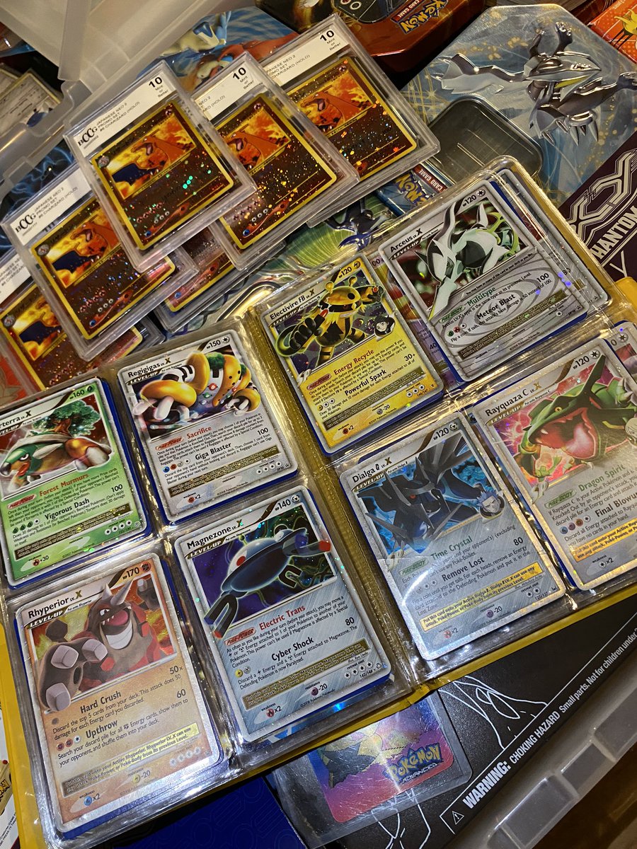 JEB_cs's tweet image. Since everyone’s posting there Pokémon stuff I felt left out, so here’s some stuff I have. I haven’t been into collecting cards since X&amp;amp;Y but I’ll buy a pack from time to time.