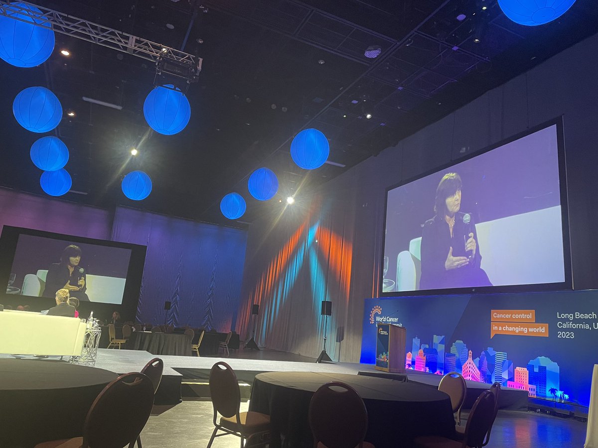 Obesity and cancer session highlighting the need to bring nutrition conversation in primary care. This is what <a href="/wcrfint/">WCRF International</a> <a href="/WCRF_UK/">WCRF</a> fully support and work towards. #WCLS2023 <a href="/johanna_ralston/">Johanna Ralston</a>