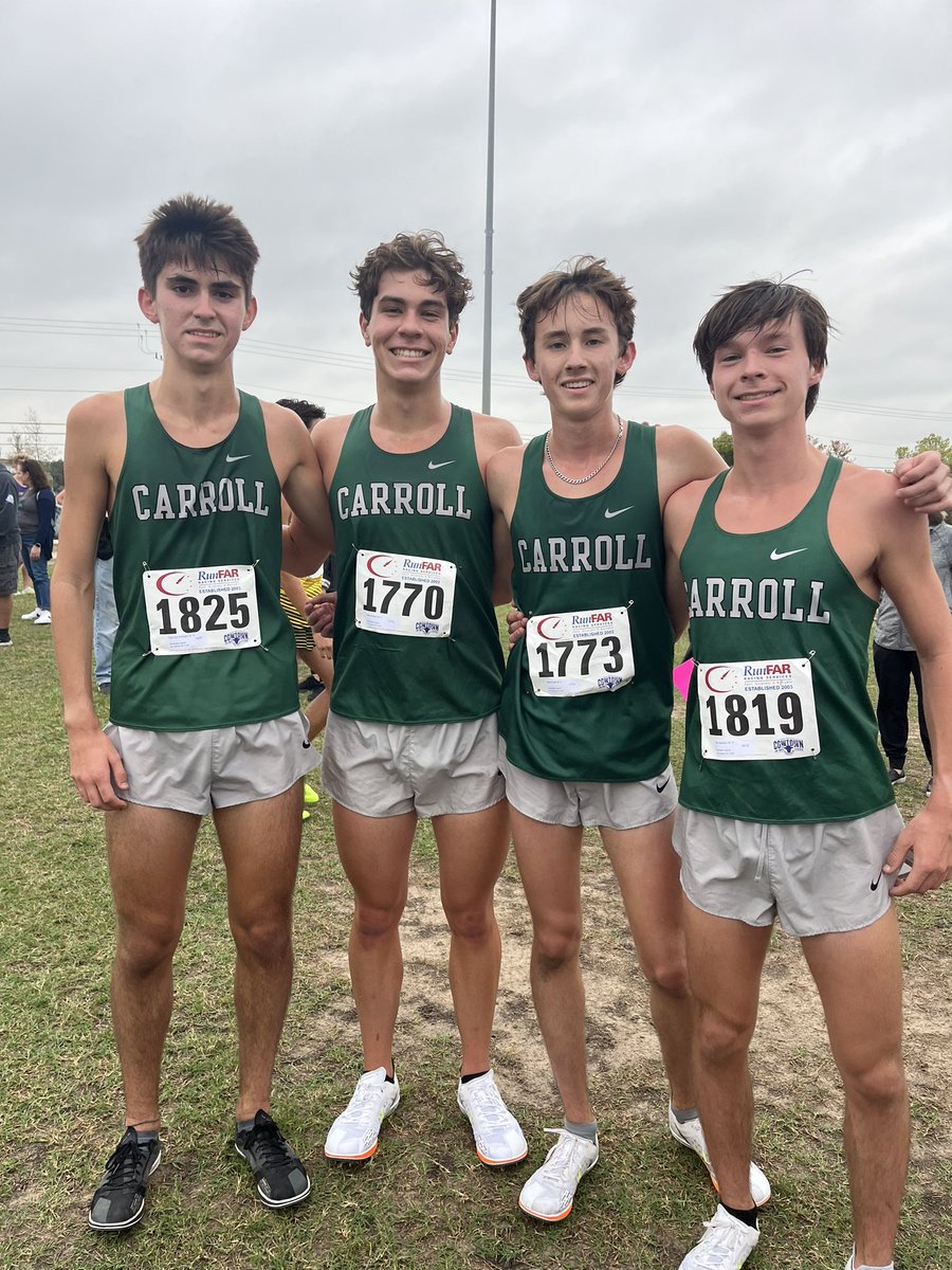 Number 11 individually and a first place team finish at Districts last week Already focused on Regionals next Tuesday. #alwaysworking @CarrollCXC