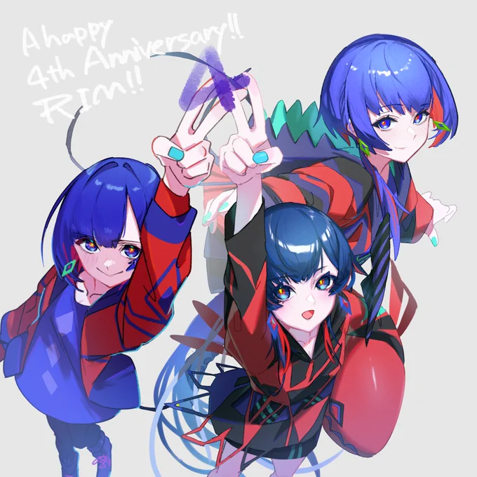 #理芽4周年 #理芽美術部 #KAMITSUBAKISTUDIO4周年