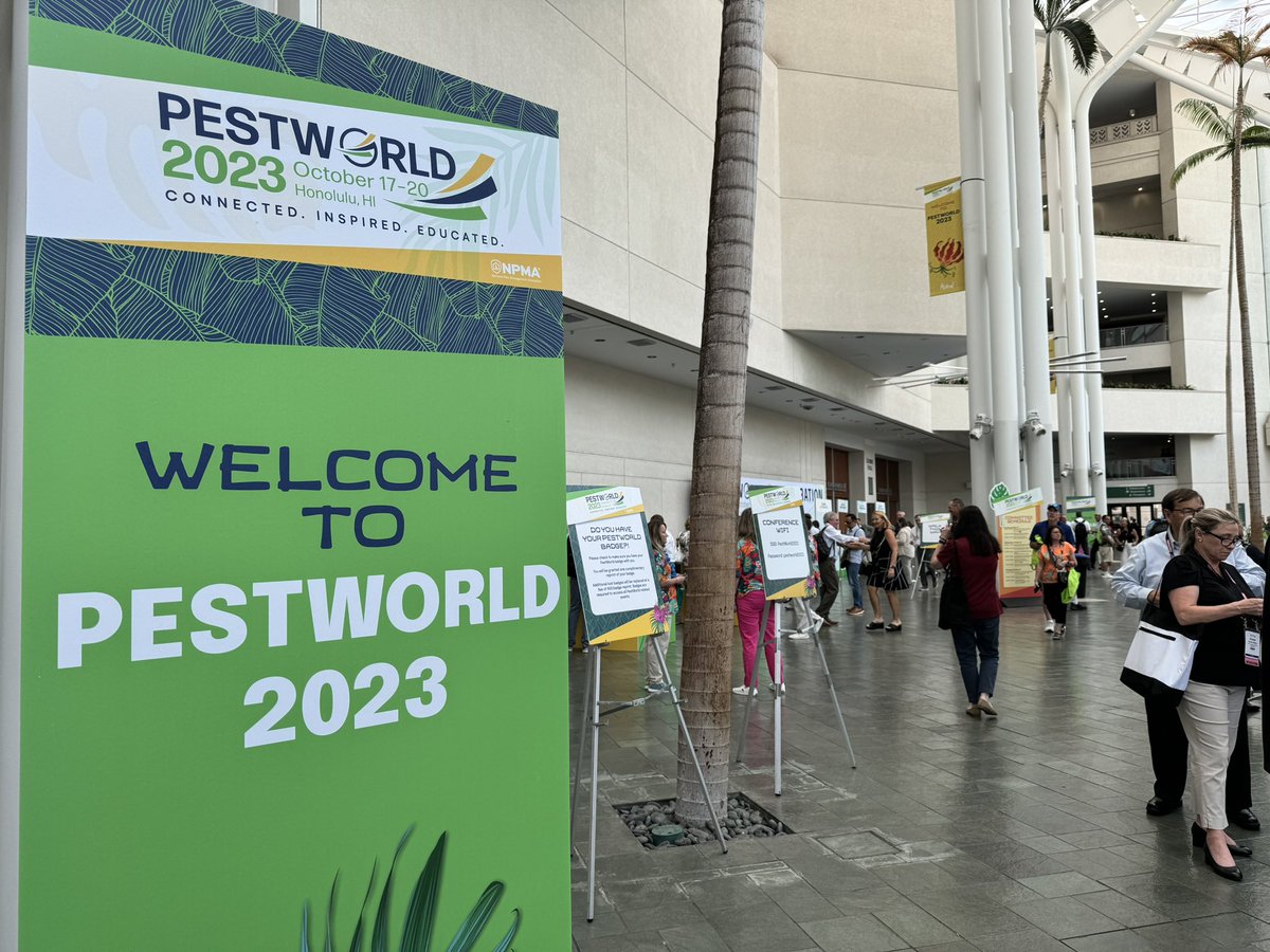 Aloha and welcome to all the attendees and exhibitors of PestWorld 2023! 🤙🌺