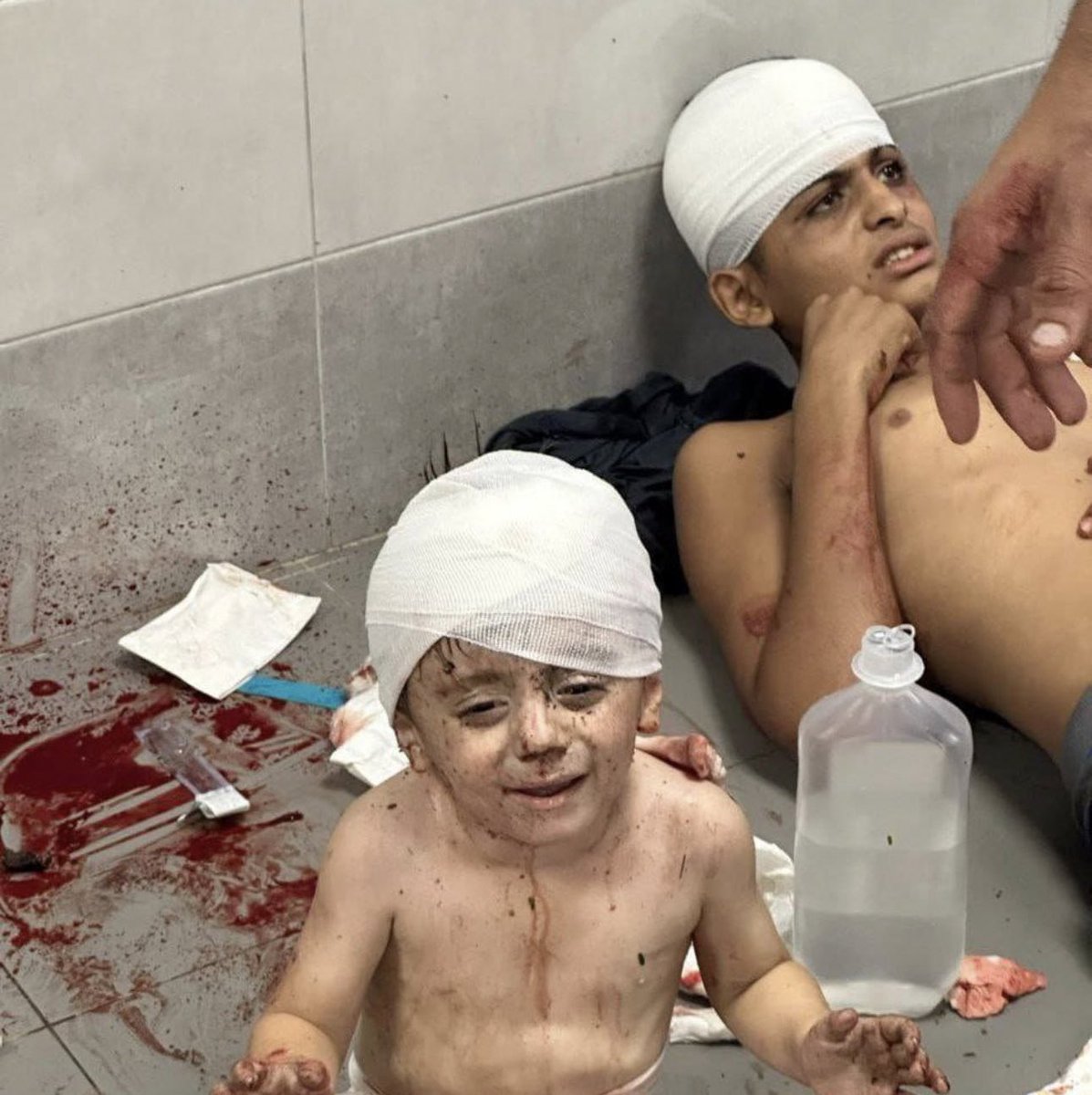 900 lives of innocent people in the blink of an eye was gone due to the terrorism of the army of israel launching a rocket at a hospital where there is not a single reason to other than they are people of palestine , this is a geoncide , an ethnic cleansing is going on in front