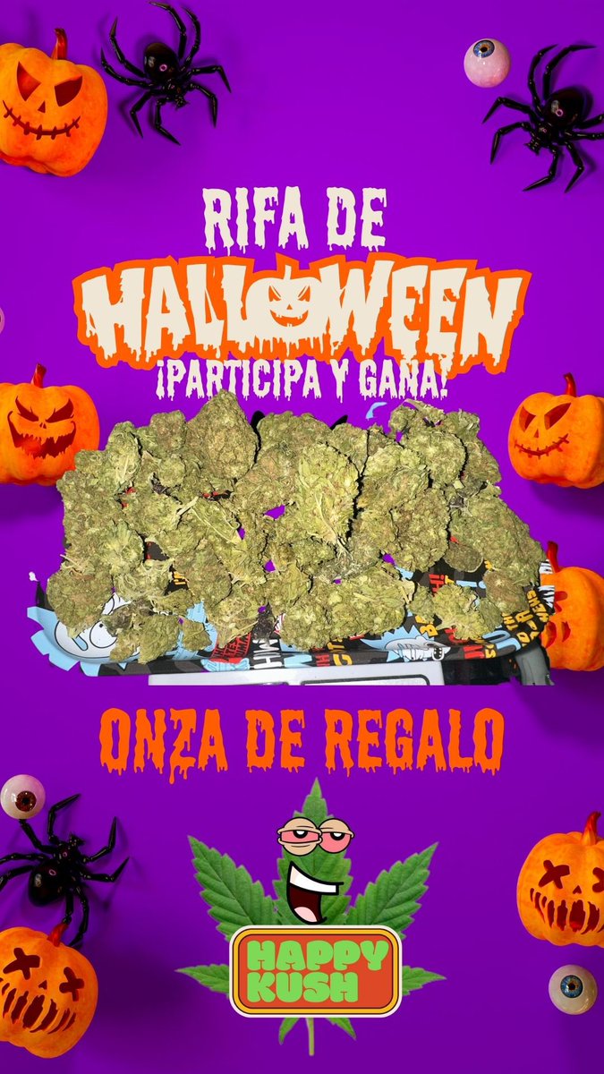 Facilísimo GANAR 🏆 

1.- síguenos 
2.- comparte esta publicación 
3.- comparte el Twiit fijo 

Si ya hiciste esos 3 pasos , comenta con gallo 🐓 esta publicación y automáticamente ya estarás participando 

La rifa será el 31 de octubre y el premio es una onza de INVERNADERO