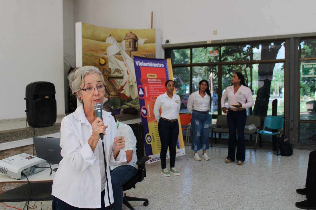 SENAenBolivar's tweet photo. El @SENAenBolivar💚realizó el 3er Encuentro Regional de 👩‍🎓🧑‍🎓Aprendices Representantes y Voceros. Durante la jornada, la @secparticipactg dirigió el 🗣️taller No Más Violencia Basada en Género. Instaló @jaimetorradoc y coordinó por Bienestar al Aprendiz del Centro de Comercio. https://t.co/LR68ZGUkVS