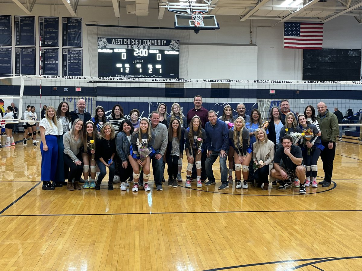 WeGoAthletics's tweet photo. .@wego_vball Senior Night tonight in Bishop Gym as the ladies take on the Larkin Royals!

Congrats Seniors and thank you for your dedication to the Wildcats! https://t.co/WmF0RYu8Or