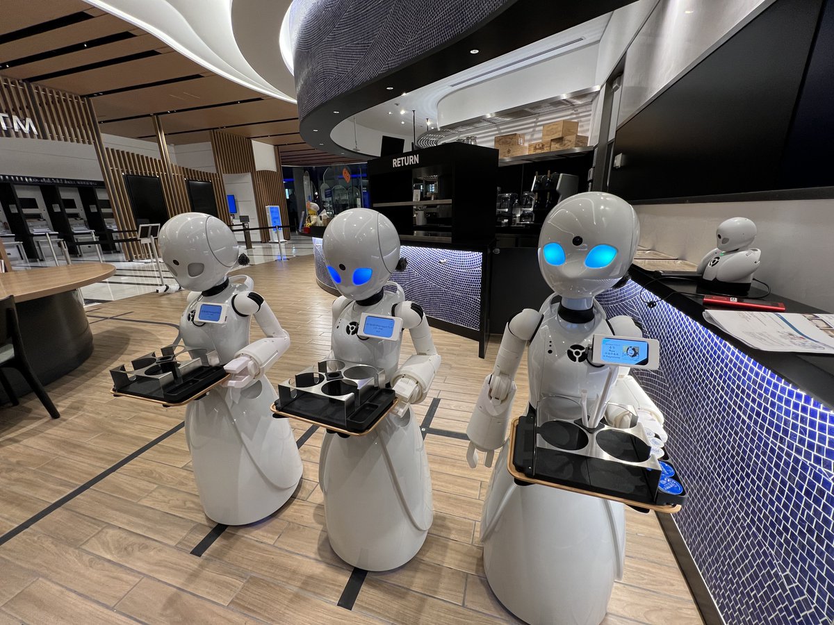 origamicat's tweet photo. 【期間限定キャラバンカフェ】
分身ロボットカフェin広島（with アンデルセンカフェ）
スタートまであと2日！
広島の皆さん半月間お世話になります https://t.co/uSSFCvghQj