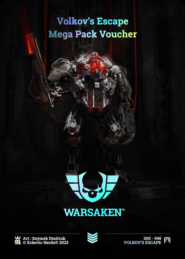 TheWarsaken's tweet photo. 🌐Warsaken @Kickstarter #TCG Update🌐

https://t.co/hpu6ySaWSi

🏭Production underway shipping early 2024🏭

💥@WAX_io #NFT Set 0 Mega Packs Complete💥 

👀Updated @TabletopiaGames &amp; Leader Lore 👀

https://t.co/5BHZQstpjk

https://t.co/0X4yNu4FYw
 
🚀Quality #Standard Sky High🚀 https://t.co/bcrAm5GVQH