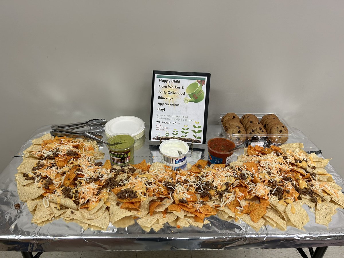 A little special celebration to thank our hard working educators at our program. Happy ECE Appreciation Day!