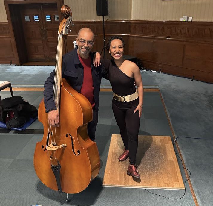 Annette Walker (@annettewalkeruk) on Twitter photo Heard wonderful discussions with <a href="/GaryCrosbyBass1/">Gary Crosby</a> & <a href="/GeorgeThePoet/">George The Poet 🇺🇬</a> hosted by <a href="/RotimiAkinsete/">Rotimi Akinsete</a> for #BlackMenOnTheCouch <a href="/UoLondon/">University of London</a> 🙏🏽 Plus Gary & I did a lil jazz tap & bass number 🎶 Heard wonderful discussions with <a href="/GaryCrosbyBass1/">Gary Crosby</a> & <a href="/GeorgeThePoet/">George The Poet 🇺🇬</a> hosted by <a href="/RotimiAkinsete/">Rotimi Akinsete</a> for #BlackMenOnTheCouch <a href="/UoLondon/">University of London</a> 🙏🏽 Plus Gary & I did a lil jazz tap & bass number 🎶
