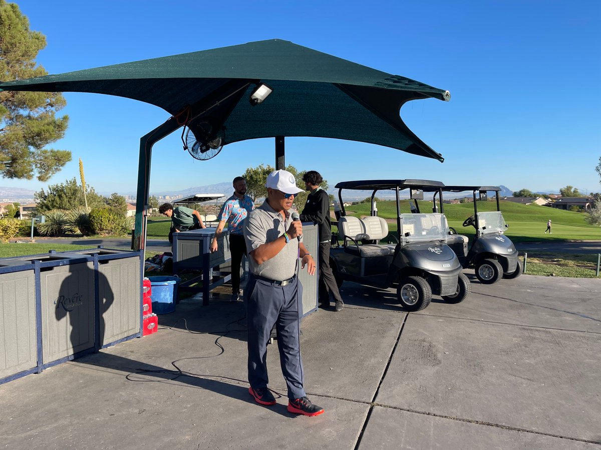 NVDonor's tweet image. We&apos;re grateful for the success we had at our 3rd annual #SwingForHope Golf Tournament! Special shout out to the @HSKnights &amp;amp; @ResortsWorldLV for supporting our mission. We look forward to next year’s event. #EndTheWait