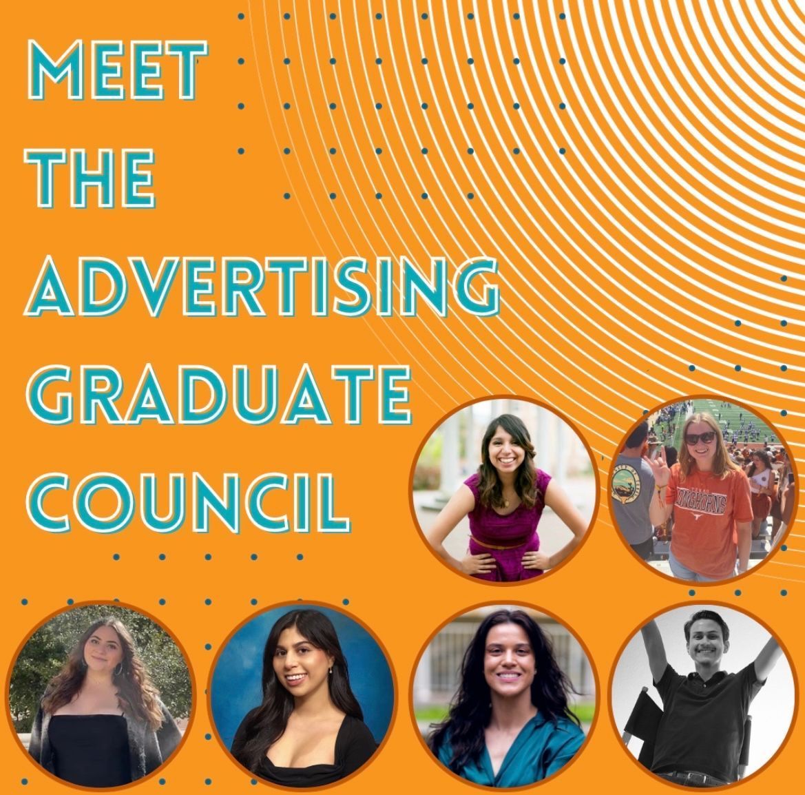 Students in the Advertising Master’s program coming from all different backgrounds and experiences! Check out the article to learn more about this years Advertising Graduate Council! 🤘🤘 #TXADPR buff.ly/3Qll4kQ