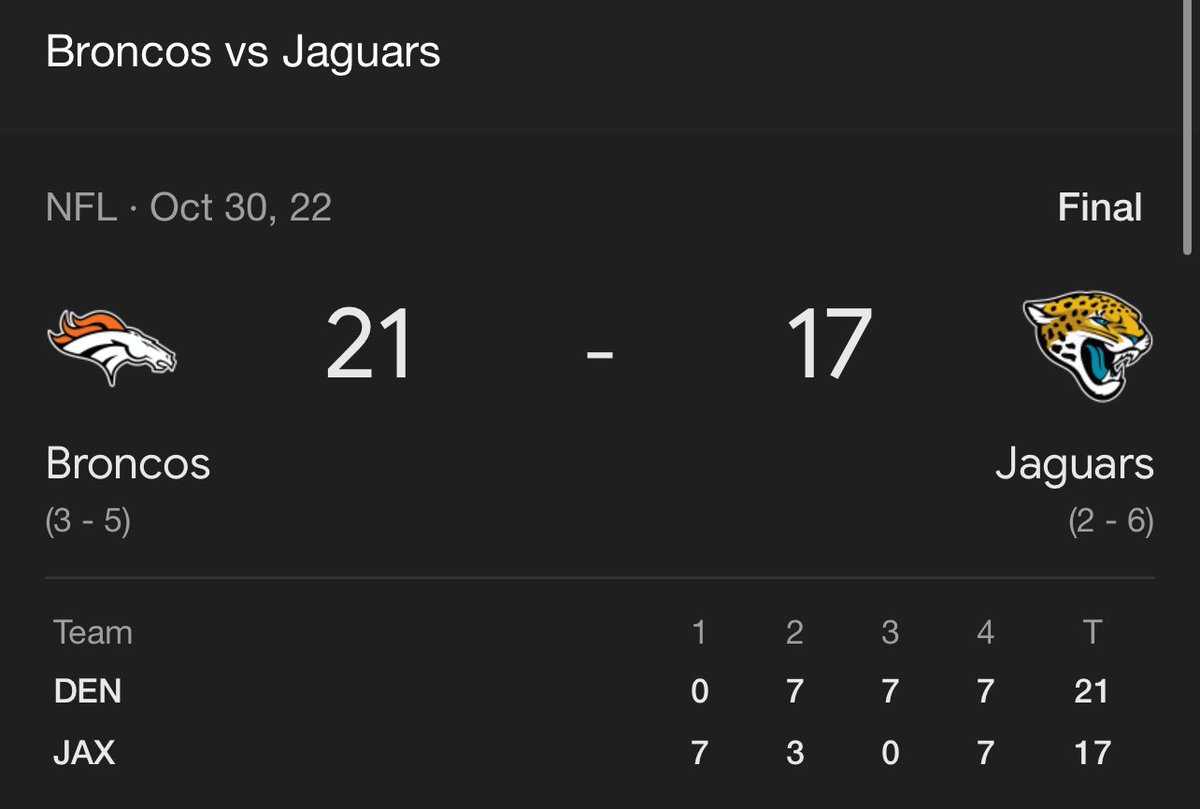 lawabidinggiant's tweet photo. @Domjeez @PFF with your logic, Broncos are better than you https://t.co/6Q6H24f7af