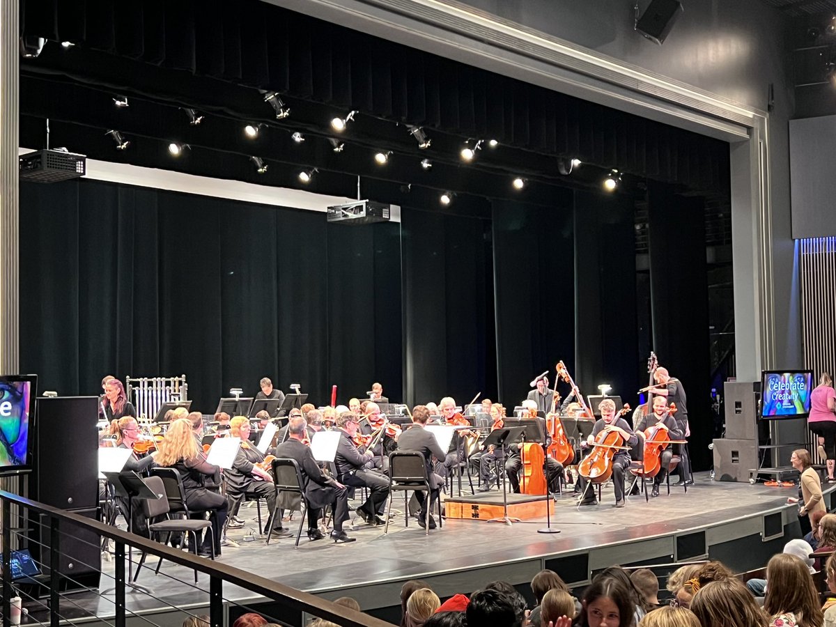 NMSBandO's tweet photo. The @Norfolk_MS students had another great trip to Celebrate Creativity with the @omahasymphony today! https://t.co/bwb8Vfclhb
