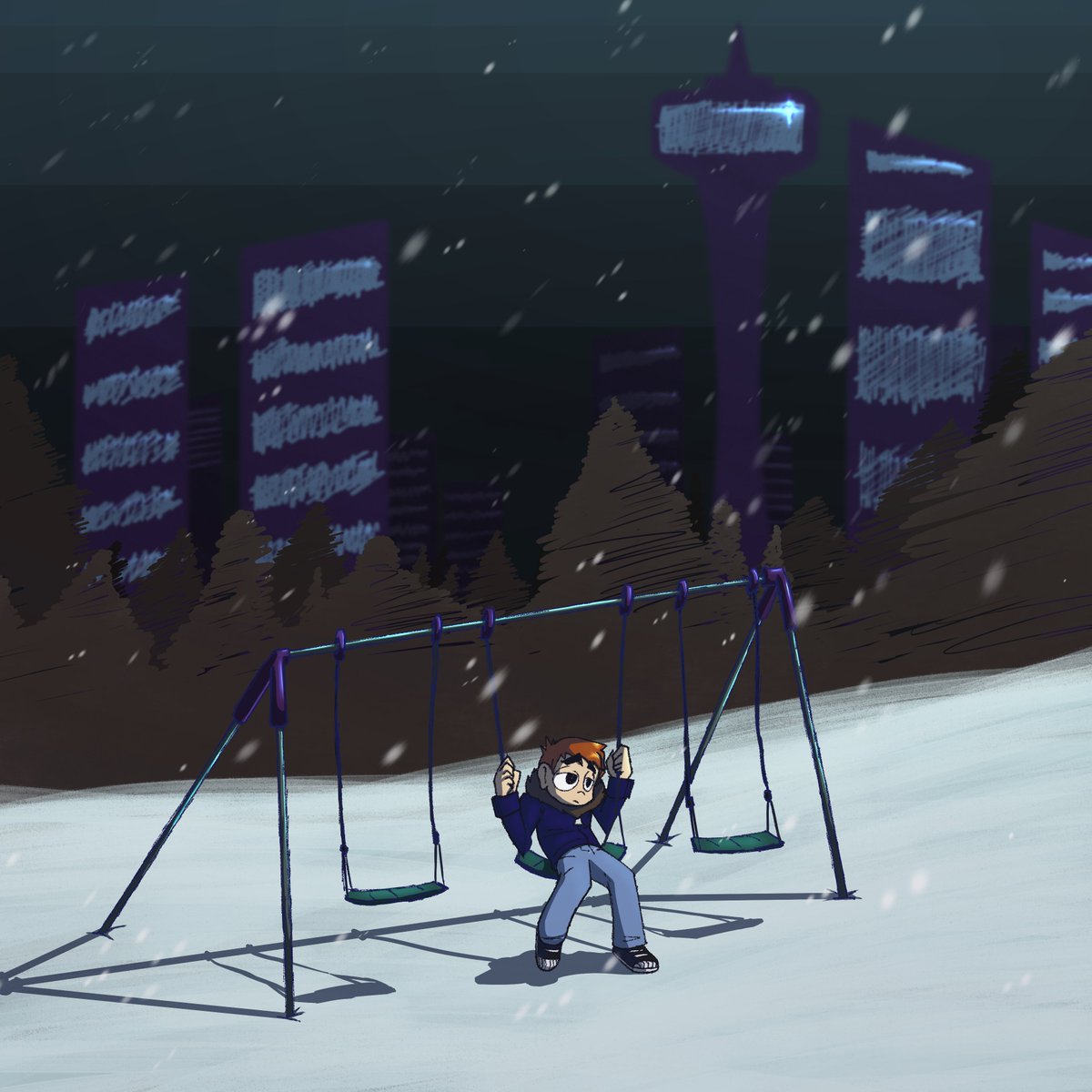Deeci0's tweet photo. Scott's precious little life...
#ScottPilgrim #ScottPilgrimTakesOff https://t.co/nCO7EFWWqk