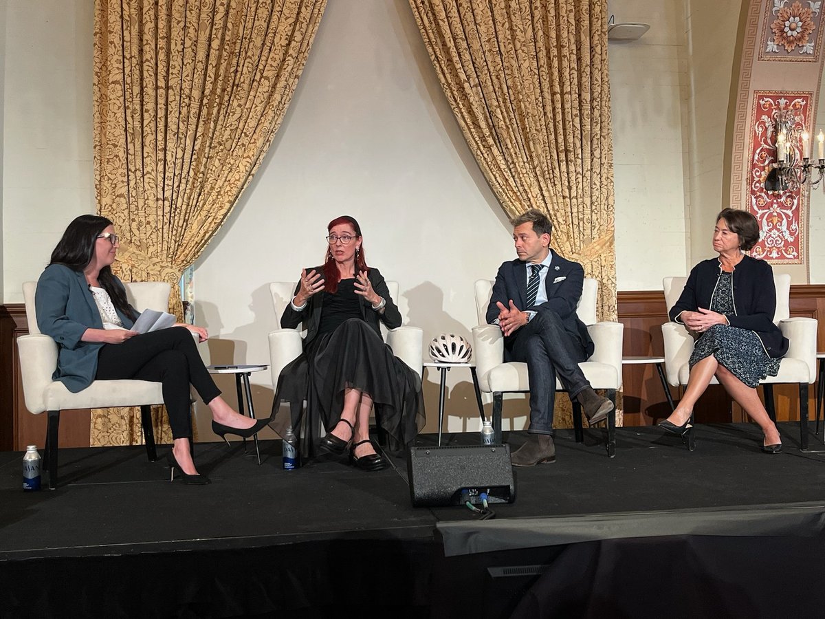During the "Human Condition" panel, Gail Sinatra, Professor of Education and Psychology and Associate Dean for Research, <a href="/USCRossier/">USC Rossier</a> spoke on choices in meeting the challenge of #ClimateChange: 

"We politicize climate change... people are politicizing choices, like you're a good