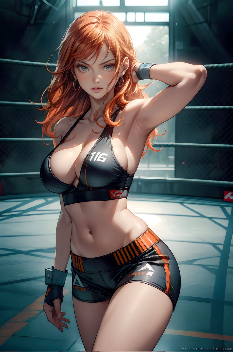 Echii_Smut's tweet photo. #Nami #ONEPIECE #AIart https://t.co/jkdyEkwlse