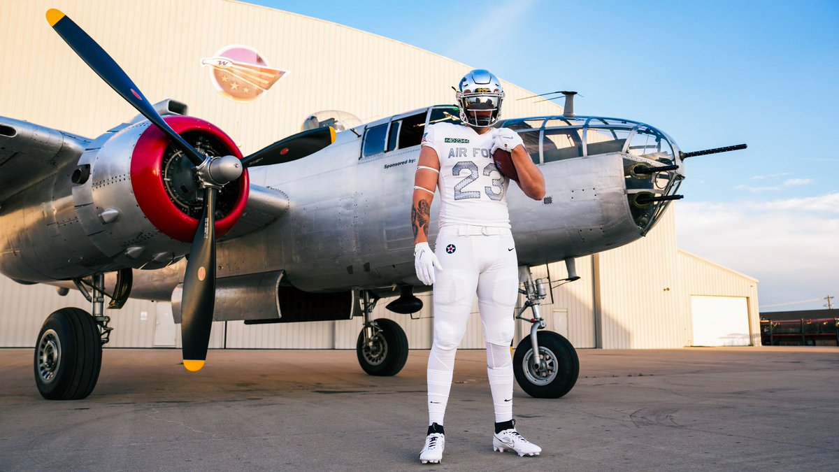 fashion_nfl's tweet photo. Air Force set to debut the Doolittle Raiders uniform against Navy this weekend. https://t.co/8zxX49gkRl