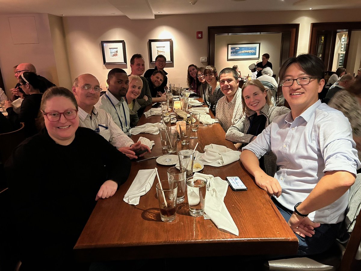 m_marvel's tweet photo. The #Weinsteinlab is having a blast at #NAVBO2023 seeing old friends and listening to awesome new endothelial research @vascularbiology https://t.co/nJXUrH62kw