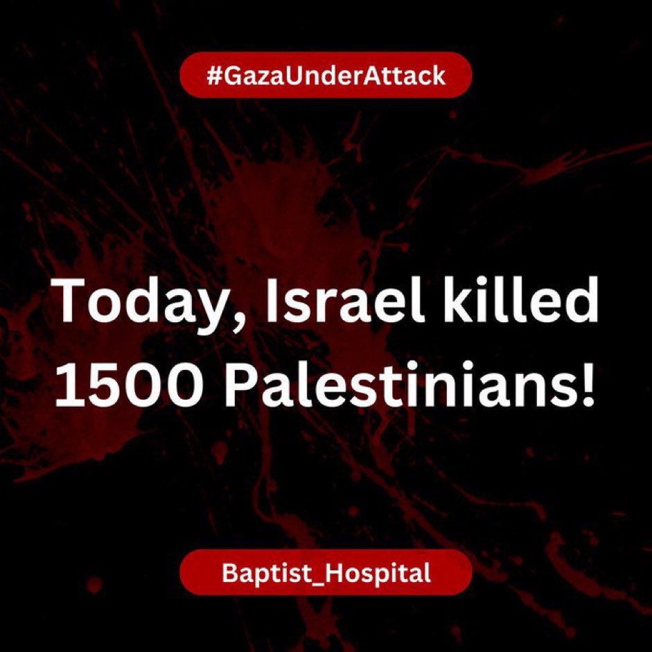 SahdMahdi's tweet photo. what a shock ‼️

In less than 24 hours;

#Israel killed more than 1500 innocent humans in #Gaza !

#Gaza_Genocide https://t.co/xuO3kEUzZP
