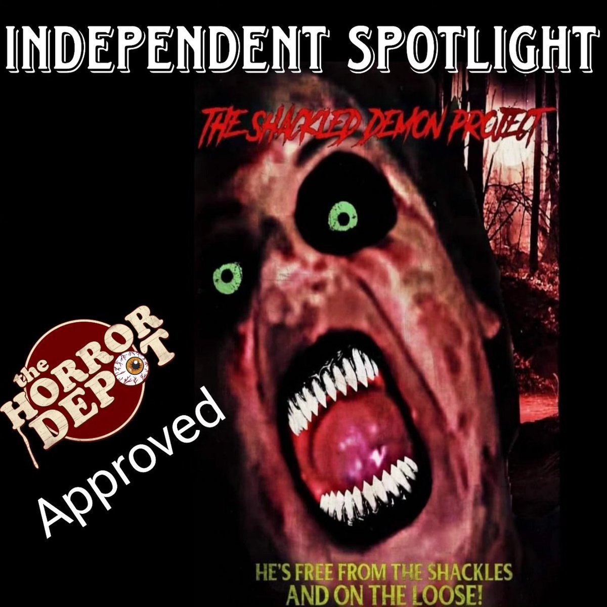 HorrorDepot1's tweet photo. The #independentspotlight of the week is The Shackled Demon Project made by none other than Kyle Rappaport and Douglas Godino and  This found footage ghost tail was made in 2009 And finally released in 2023 by Doomsday Crypt A must see!
#foundfootage #ghost #indyhorror https://t.co/GQTpu7c0De