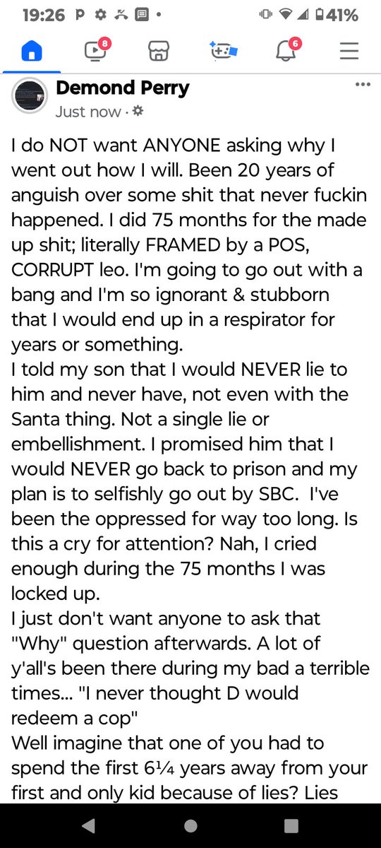 My manifesto.  No need to wonder why