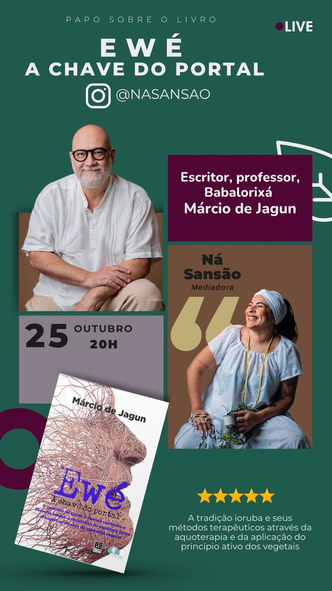 JagunMarcio's tweet photo. Live- não perca 
#ewe  #conhecimentoancestral

https://t.co/WfQfeLuR5Y https://t.co/pAslRV55fX