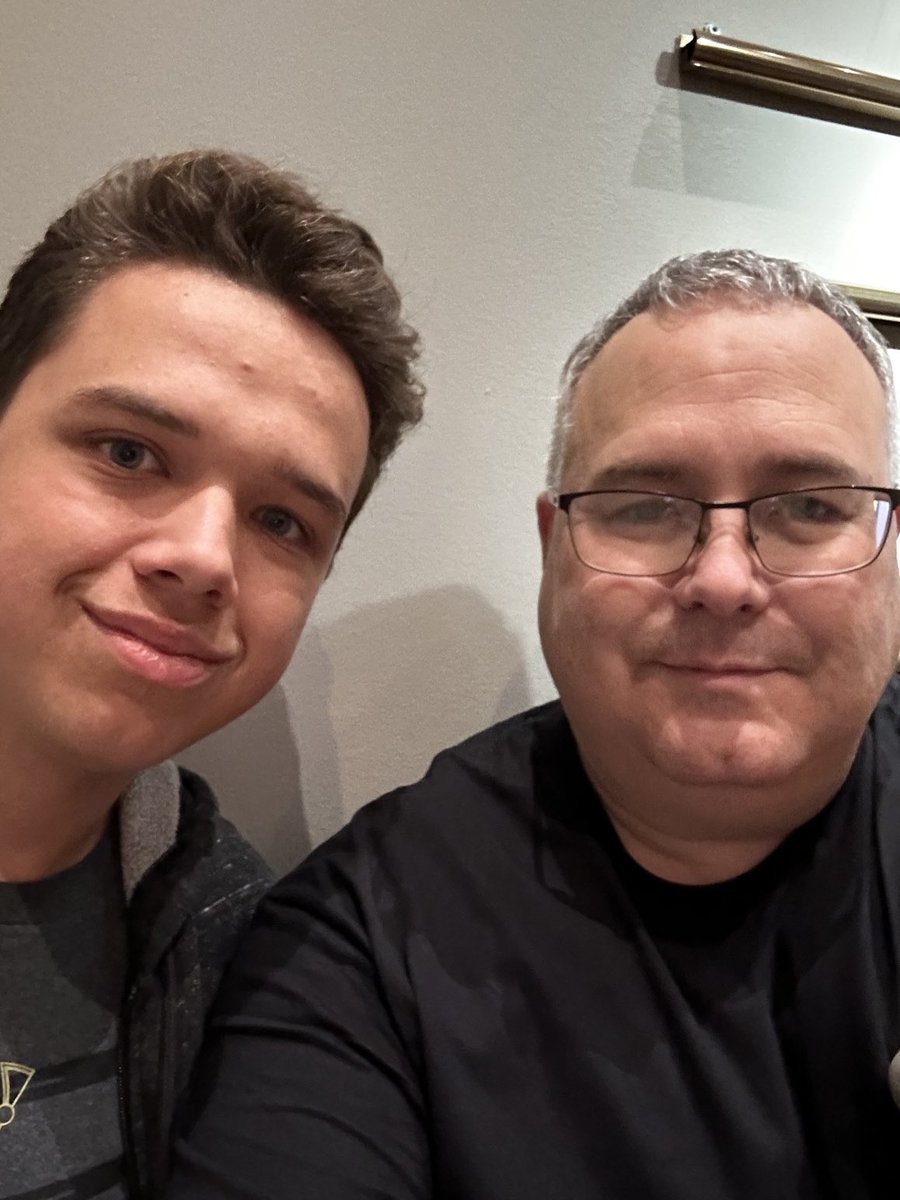 SRMcEvoy's tweet photo. Back at n Stratford at @stratfest to catch #GoblinMacBeth with the boy. https://t.co/LpMJo0SxK8