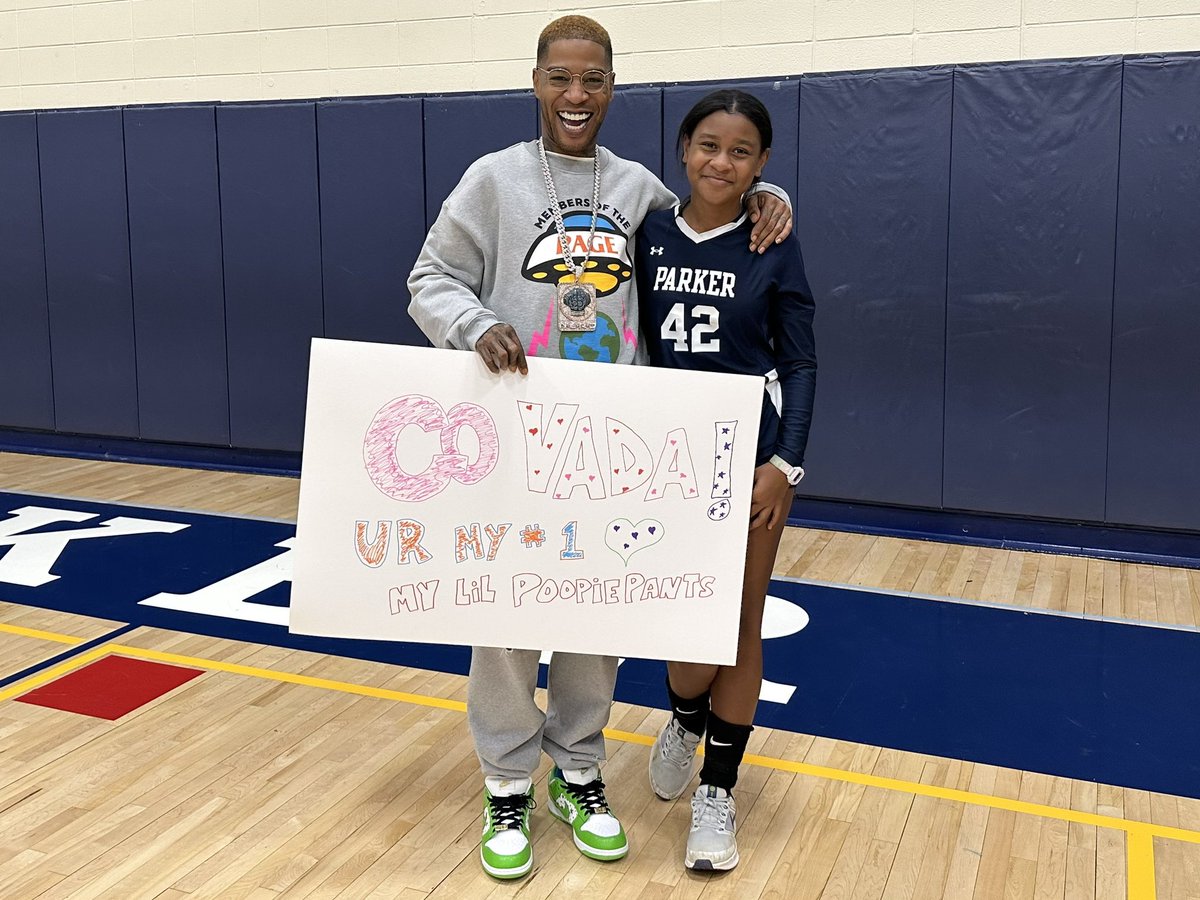 Proud of my baby!!  Her team won! 😭