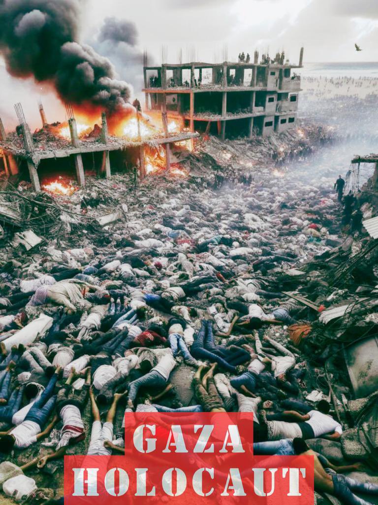 Sghyron1's tweet photo. @SkyNews UK and USA helping Israel to kill kids &amp; civilian, last attack more than 500 killed while they were sheltering in hospital.
#Netanyahu_A_criminal_of_war https://t.co/I4iIPGQO1U