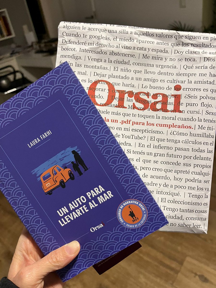 lauritafarhi's tweet image. "Un auto para llevarte al mar" está llegando a las casas de amigxs. Gracias @M_Bis y @DoctorRowen ❤