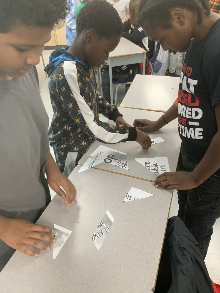 mrs_diasm's tweet image. Team Tuesday Fun - build the puzzle! Check out my Fab 6s! #inspirationalquotes #teamwork #failureissuccess #makeachange @StKevinDPCDSB