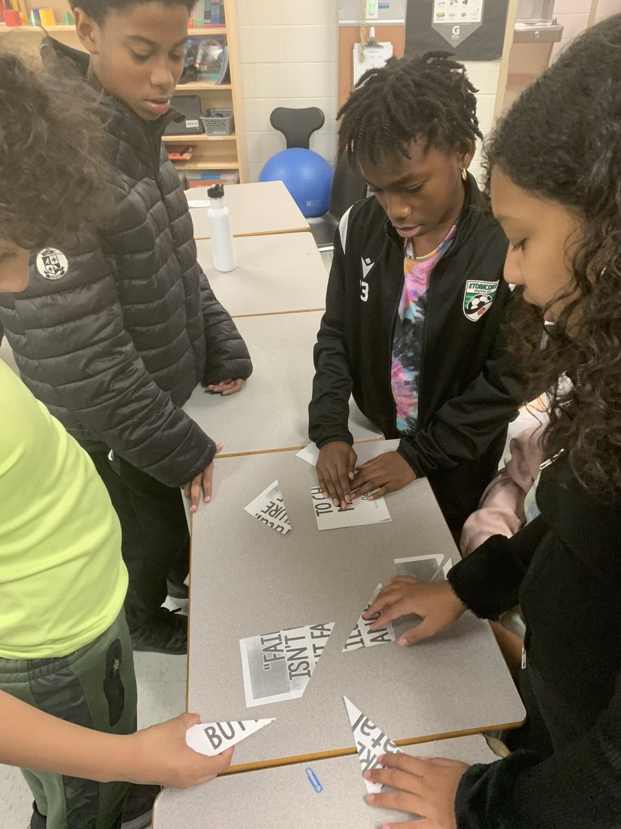 mrs_diasm's tweet image. Team Tuesday Fun - build the puzzle! Check out my Fab 6s! #inspirationalquotes #teamwork #failureissuccess #makeachange @StKevinDPCDSB